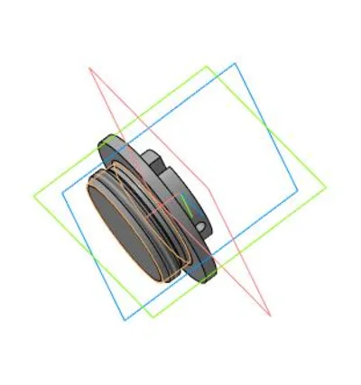 3D model of part 32.002 cork