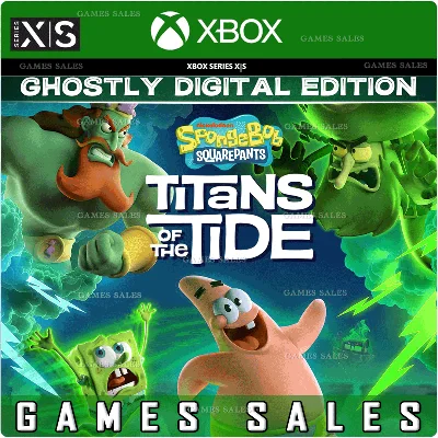 SPONGEBOB SQUAREPANTS: TITANS OF THE TIDE GHOSTLY✅XBOX