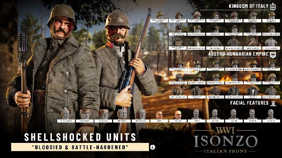 Isonzo - Shellshocked Units Pack DLC STEAM РОССИЯ