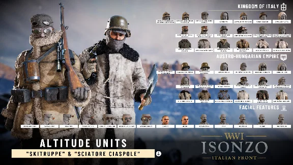 Isonzo - Altitude Units Pack DLC STEAM GIFT РОССИЯ