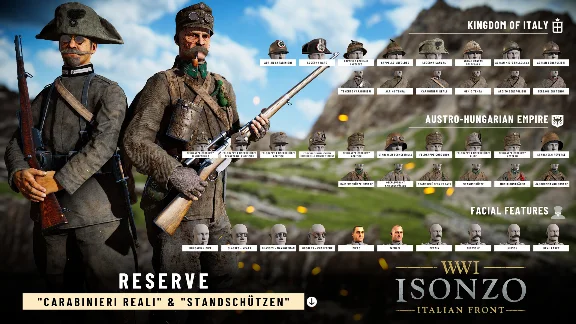 Isonzo - Reserve Units Pack Резервисты STEAM РОССИЯ