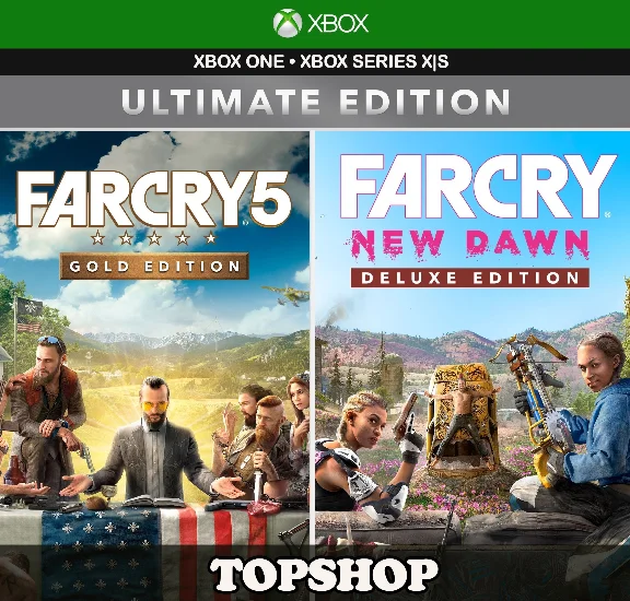 🔥FAR CRY 5 GOLD + NEW DAWN DELUXE XBOX ACTIVATION🚀