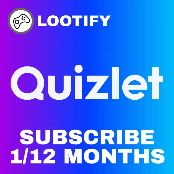 🌊 Quizlet Plus 🎉 1/12 Months 📲 to Your Account