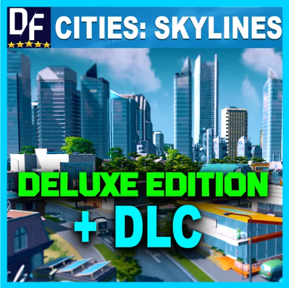 CITIES: SKYLINES・DELUXE EDITION・STEAM ACCOUNT・PC・