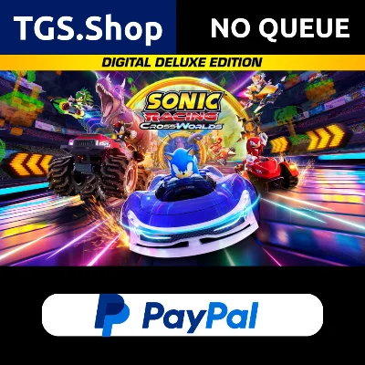 Sonic Racing: CrossWorlds Deluxe Edi.⚡NO QUEUE⚡PAYPAL