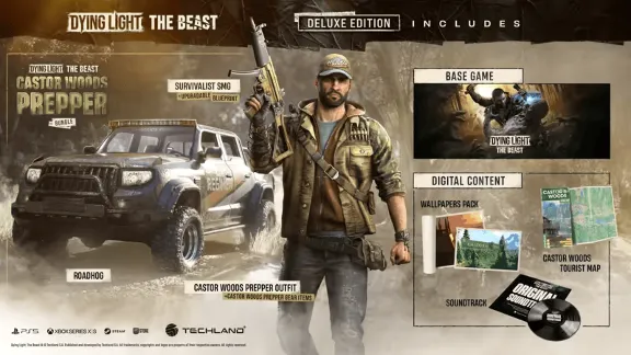 🔥Dying Light: The Beast Deluxe {Steam/РФ/BY/UA/KZ/СНГ}