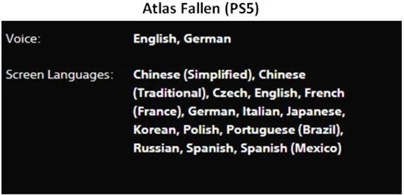 Atlas Fallen Reign Of Sand PS5 P2 Rent from 7 days