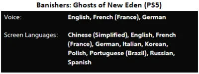 Banishers: Ghosts of New Eden PS5 P2 Rent from 7 days