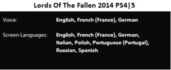 Lords of Fallen 2023 PS5+LOTF14 PS4|5*Rent from 10 days