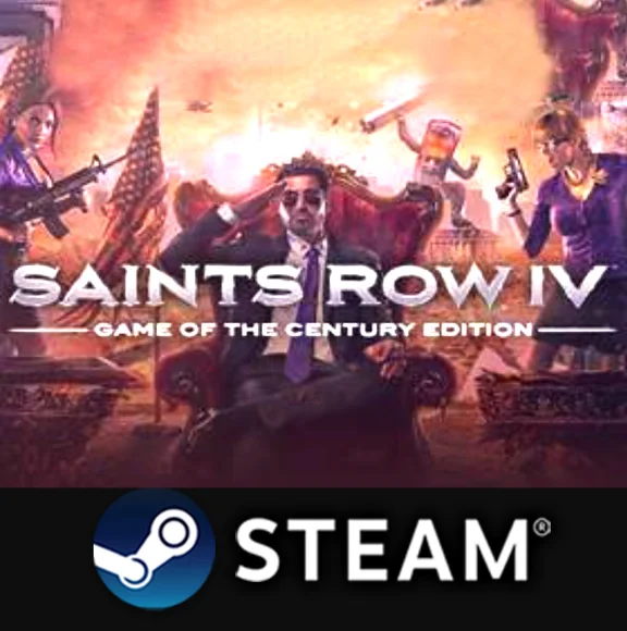 SAINTS ROW IV・GAME OF THE CENTURY ED.・ALL DLC・STEAM・PC・