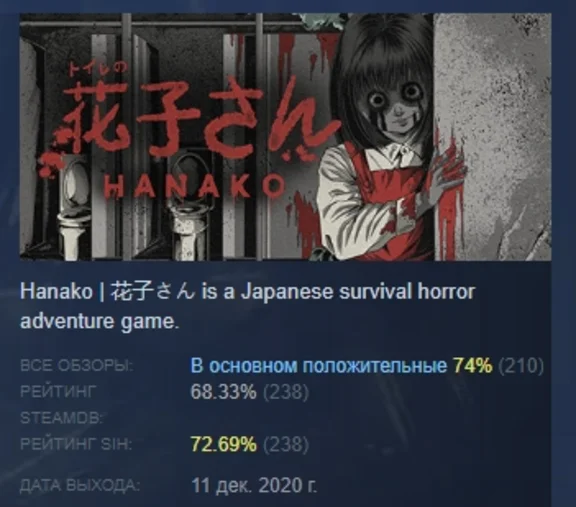 [Chilla´s Art] Hanako | 花子さん STEAM GIFT РОССИЯ