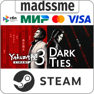 Yakuza Kiwami 3 & Dark Ties * RU/KZ/СНГ/TR/AR * STEAM