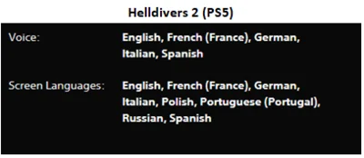 Helldivers 2 PS5 P3 Rent from 10 days