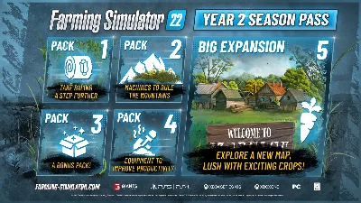 Farming Simulator 22 - Year 2 Season Pass STEAM РОССИЯ