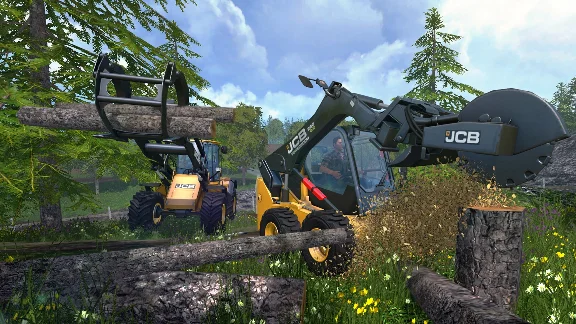 Farming Simulator 15 - JCB DLC STEAM GIFT РОССИЯ