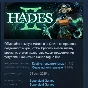 Hades II 2 АВТОДОСТАВКА STEAM GIFT РОССИЯ