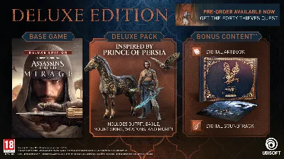 Assassins Creed Mirage Deluxe + DLC (PS4/PS5) 🔥OFFLINE