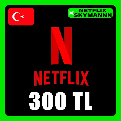 AUTO Top-Up Card Netflix 300 TL TURKEY 24/7