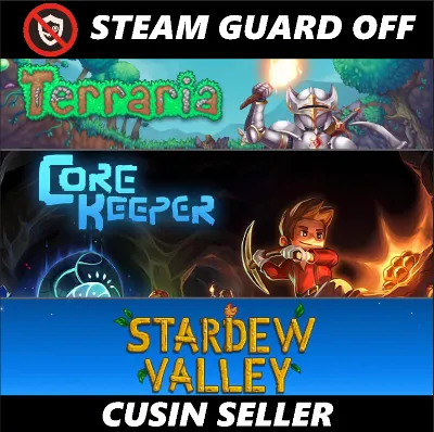 🎮Общий аккаунт Terraria + Stardew Valley + Core Keeper