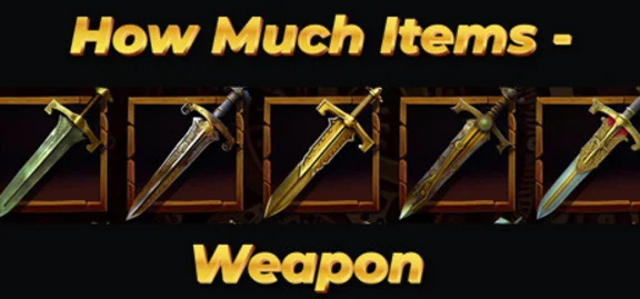 Ключ How Much Items - Weapon
