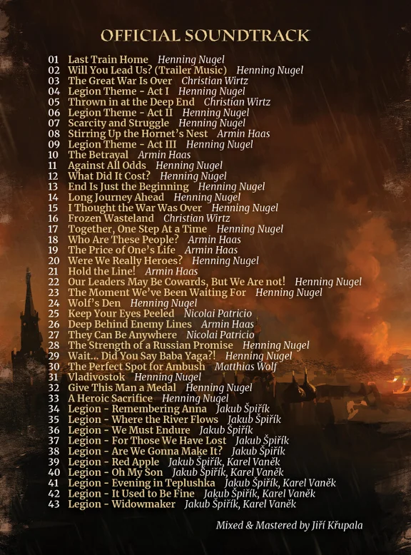 Last Train Home Soundtrack DLC STEAM GIFT РОССИЯ