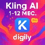 ⚫ KLING AI 🔥 ПОДПИСКА НА ВАШ АККАУНТ 🚀 БЫСТРО