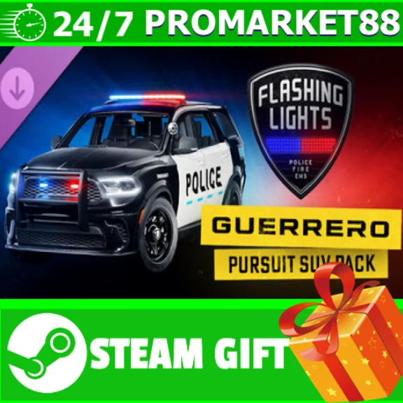️Flashing Lights Guerrero Pursuit SUV Pack STEAM GIFT