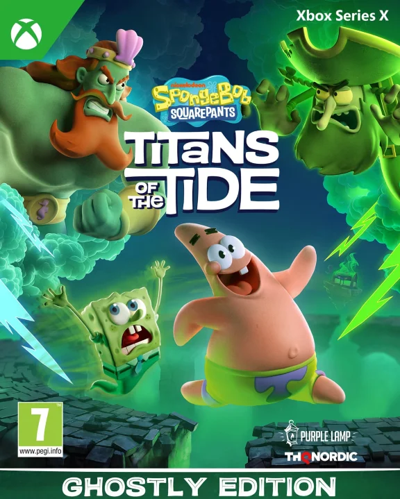 SPONGEBOB SQUAREPANTS: TITANS OF THE TIDE GHOSTLY XBOX
