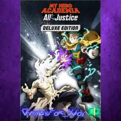 ☀️MY HERO ACADEMIA All’s Justice - Deluxe Edition  XBOX