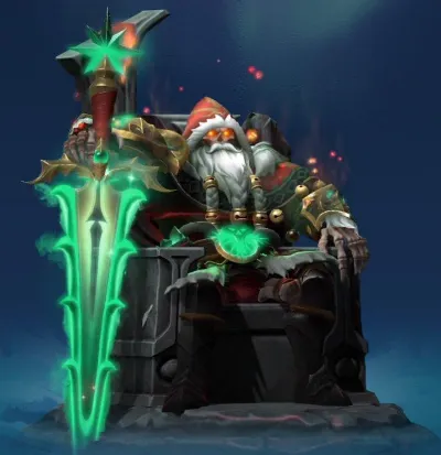 ⚔️ King Kringle ⚔️ Arcana на Wraith King ⚔️ Трейдом