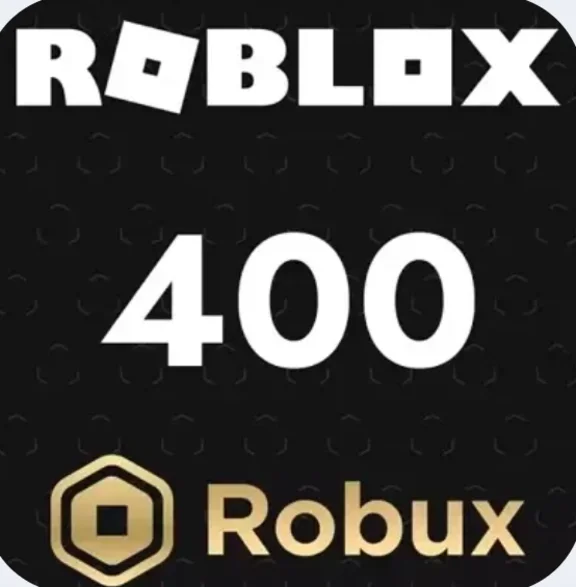 Подарочные карты Roblox на 400 Robux (ГЛОБАЛЬНЫЕ)