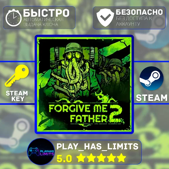 🔑Forgive Me Father 2 STEAM KEY Global + RU
