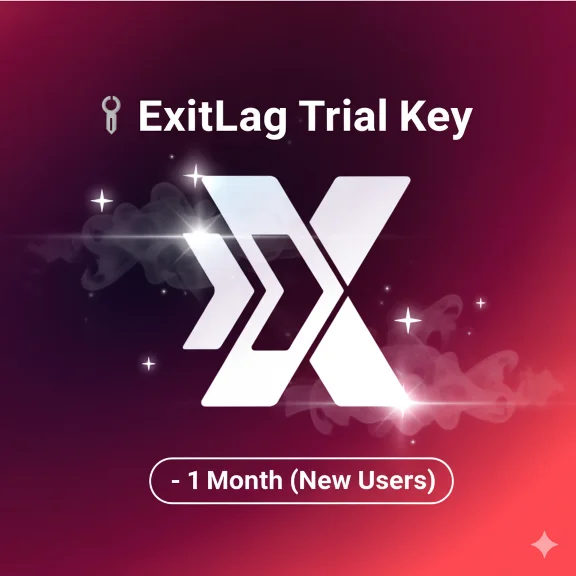 🔑 ExitLag Trial Key – 1 Month (New Users)