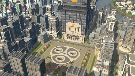 Cities: Skylines - Financial Districts DLC STEAM РОССИЯ