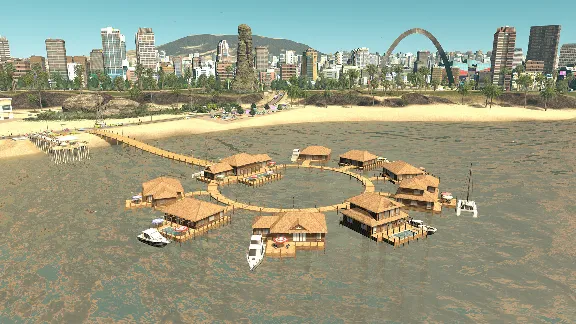 Cities: Skylines - Hotels & Retreats DLC STEAM РОССИЯ