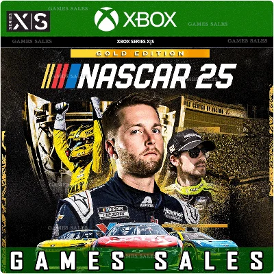 ✅❤️NASCAR 25 GOLD EDITION❤️XBOX SERIES X|S🔑KEY✅