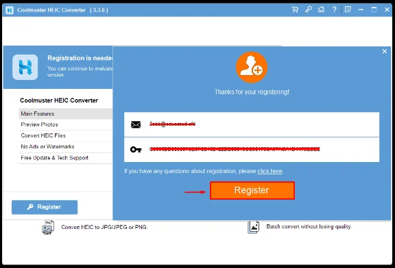 🧊 Coolmuster HEIC Converter 📋 Account 🚀