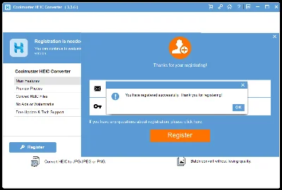 🧊 Coolmuster HEIC Converter 📋 Account 🚀