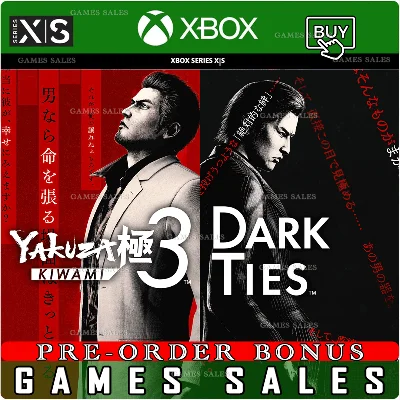 ✅YAKUZA KIWAMI 3 & DARK TIES❤️XBOX🔑PREORDER WITH BONUS