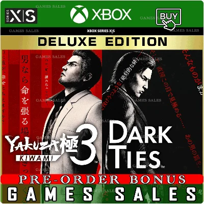 YAKUZA KIWAMI 3 DARK TIES DELUXE EDITION✅XBOX✅PREORDER