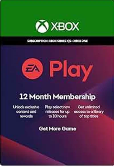 Подписка EA Play на Xbox на 12 месяцев|глобальная