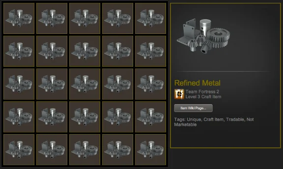 【 ОЧИЩЕННЫЙ МЕТАЛЛ 】 【 REFINED METAL 】