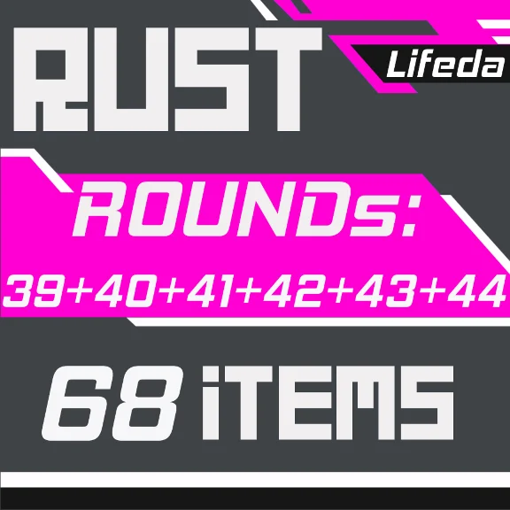 RUST【TWITCH DROPS】Раунды 39+40+41+42+43+44 | 68 СКИНОВ