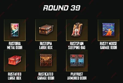 RUST SKIN✦TWITCH DROPS✦Round 39+40+41+42+43+44|68 ITEMS