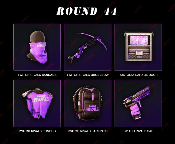 RUST SKINS【TWITCH DROPS】Round 40+41+42+43+44 | 61 ITEMS