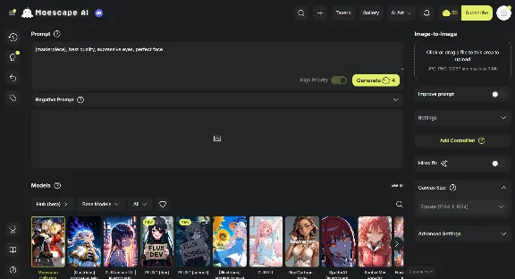 🍙Moescape Ai | Plus, pro, premium, platinum, mochi