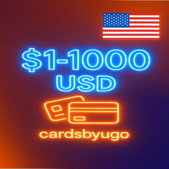 ✅Карта США/ЕС номиналом 1–1000 долларов действует везде