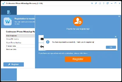 🧊 Coolmuster iPhone WhatsApp Recovery 📋 Аккаунт 🚀