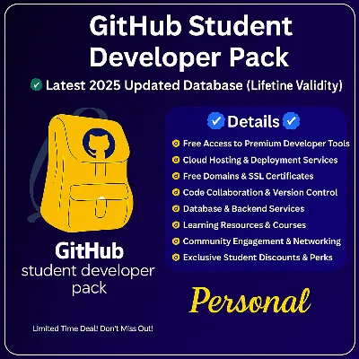 GitHub student developer pack