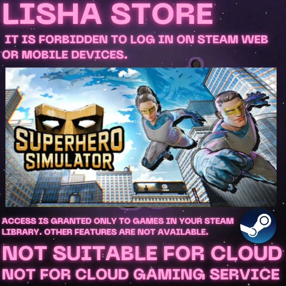 Superhero Simulator Steam Offline For 90 days